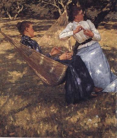 Henry Herbert La Thangue In the Orchard